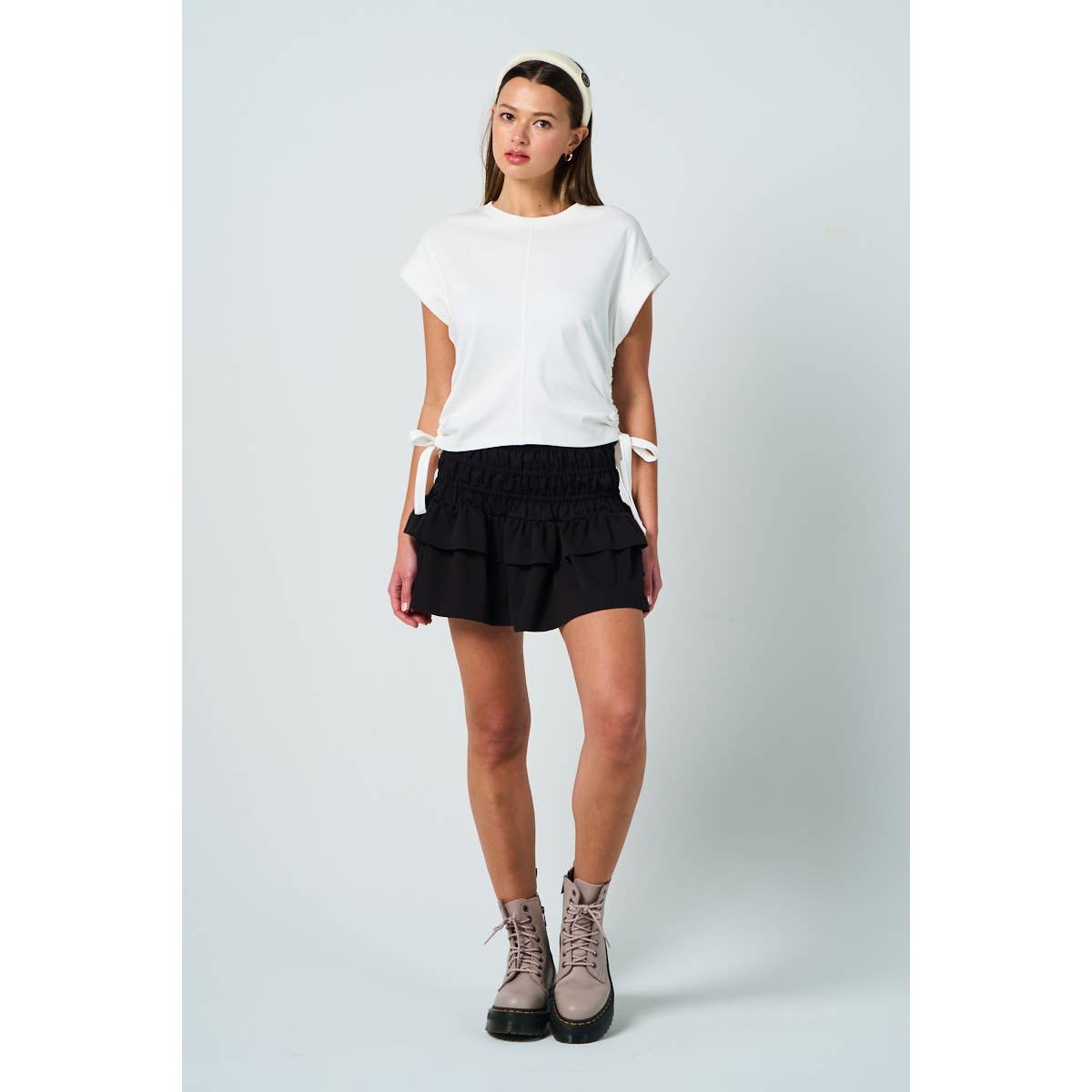 The GREii - Wholesale Knit Top - Women's - Soft Side Bow Knit Top11