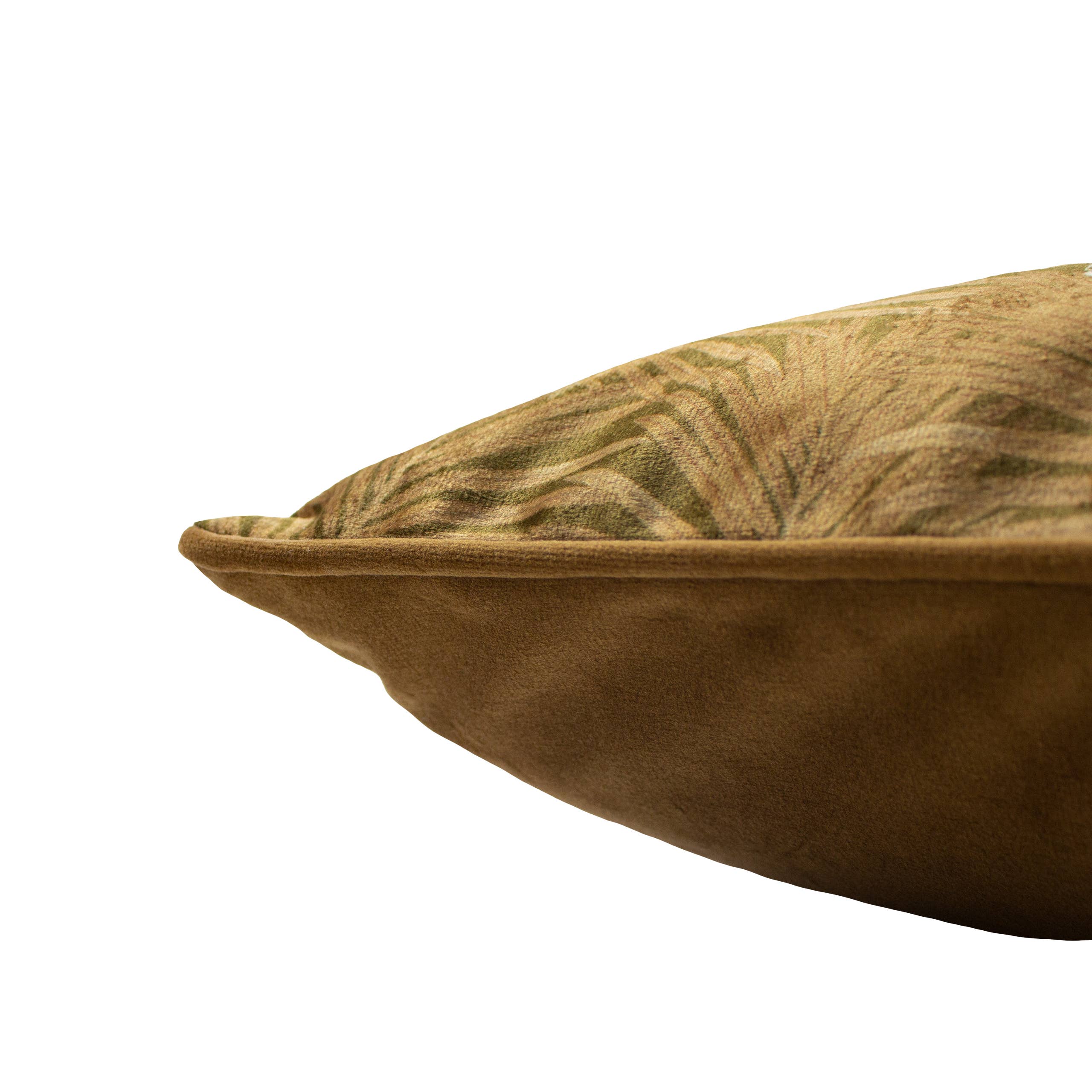 Cheetah Forest Velvet Cushion Gold for wholesale on Faire3