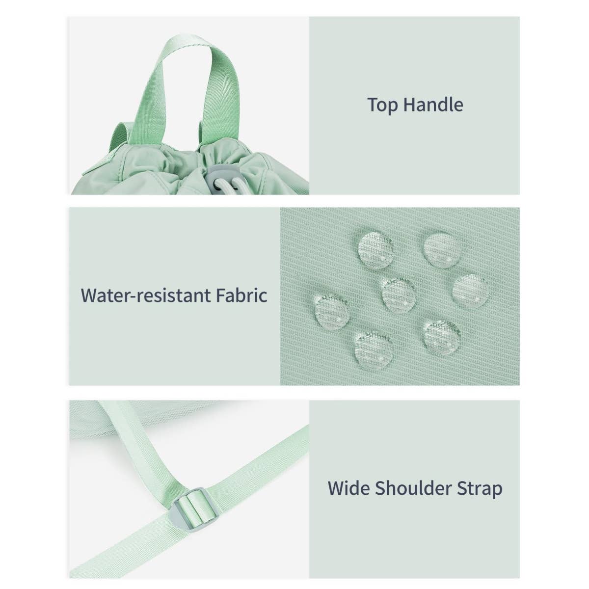 wandf - Vente Sac à cordon de serrage – unisexe - Sac à dos de sport avec cordon de serrage et sangle pour tapis de yoga69