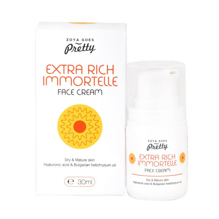 Extra Rich Immortelle Face Cream for wholesale by Zoya Goes Pretty