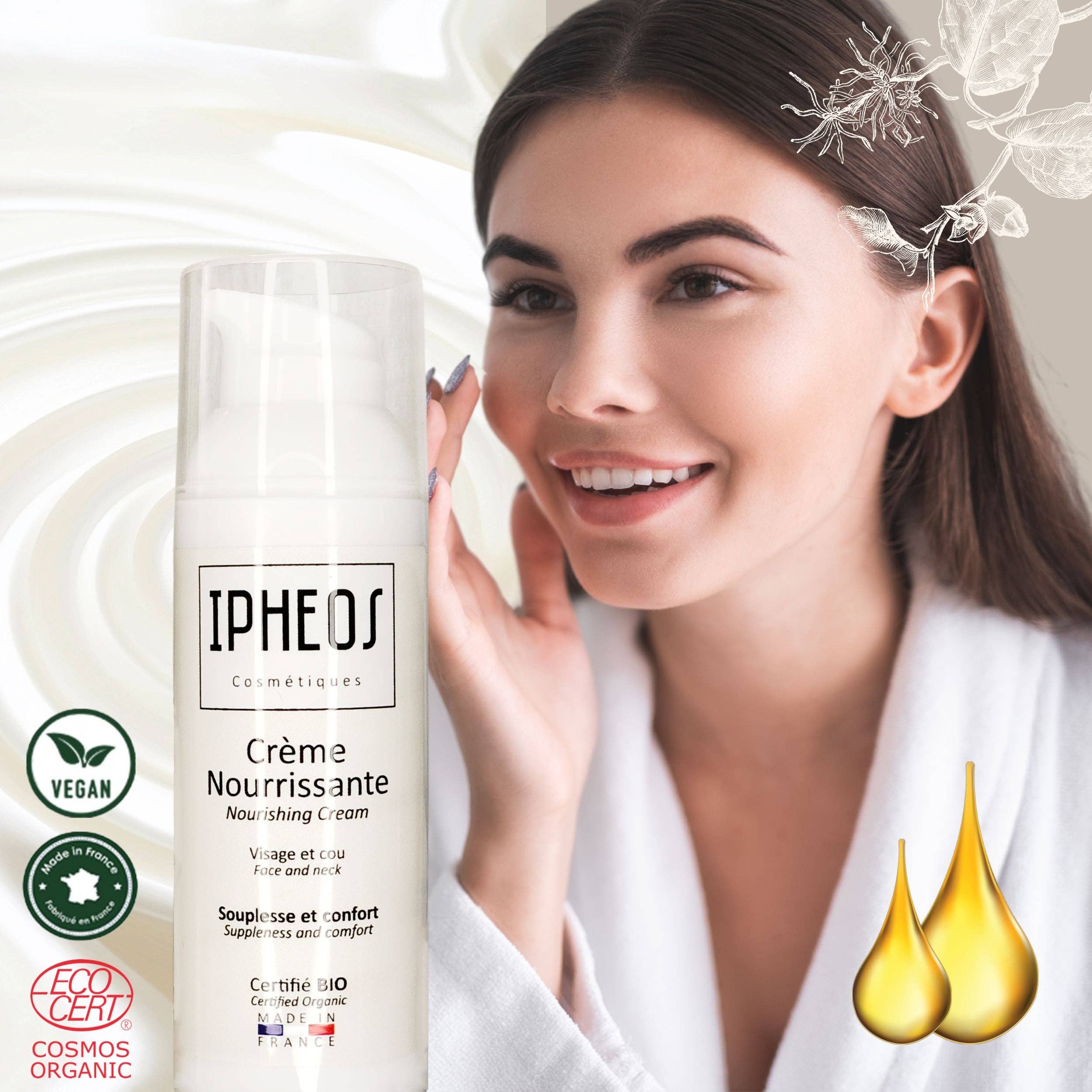 IPHEOS COSMETIQUES – wholesale Ansiktsfuktkräm – Närande kräm (50 ml)2