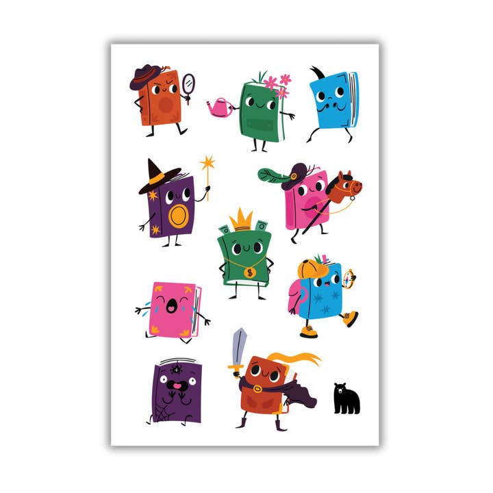 Storybook Friends for wholesale by Four Bears Sticker Club