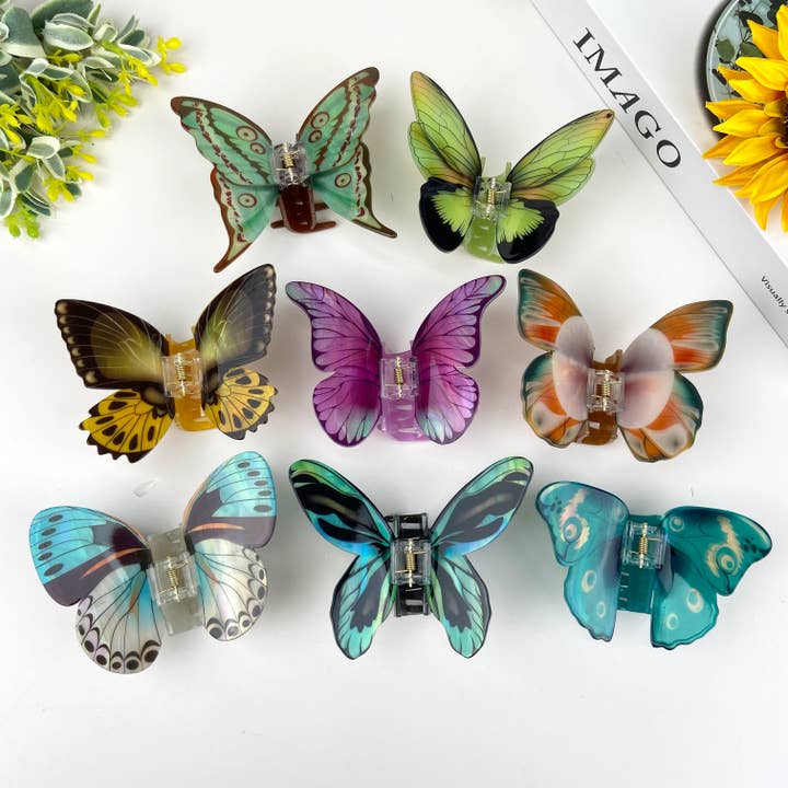 TheDivaSoap – wholesale Hair clip – Women’s – colorful butterfly hair clips elegant beautiful hair clip