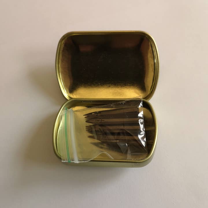 Inkursive Pens - Wholesale Pen - 5, 10 or 24 Leonardt EF Principal Nibs in Tin or Tube