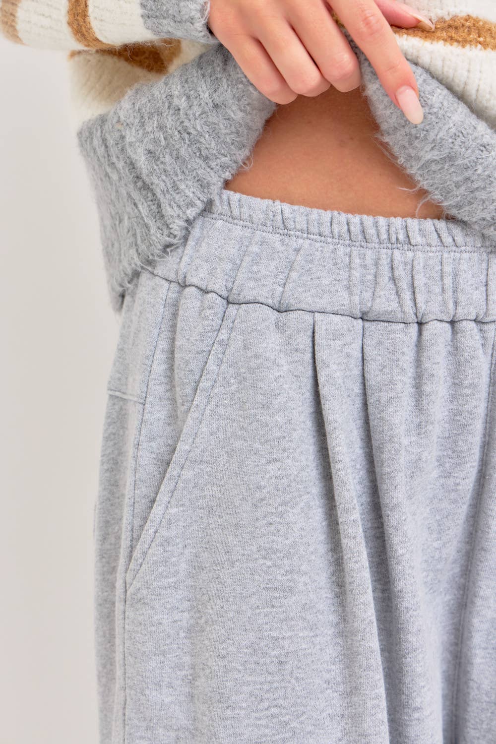 Sweet Lovely by Jen – wholesale Lounge Sweatpants/jogging bottoms – Women's – MINERAL WASHED SWEATPANTS IN FRENCH TERRY 8