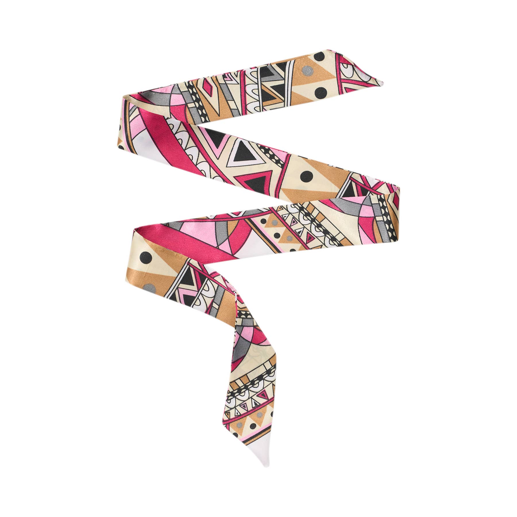 Malibu Sugar - Wholesale Scarf - Women's - Twilly Silk Scarves for Handbags - Perfect Valentine's Gift4