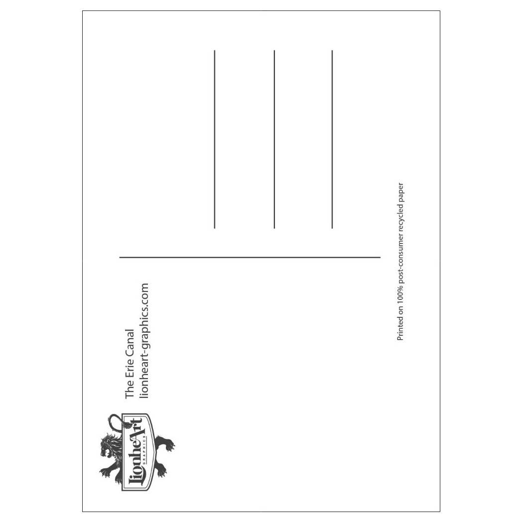 Lionheart Graphics - Wholesale Postcard - Erie Canal Postcard | New York Vintage History1