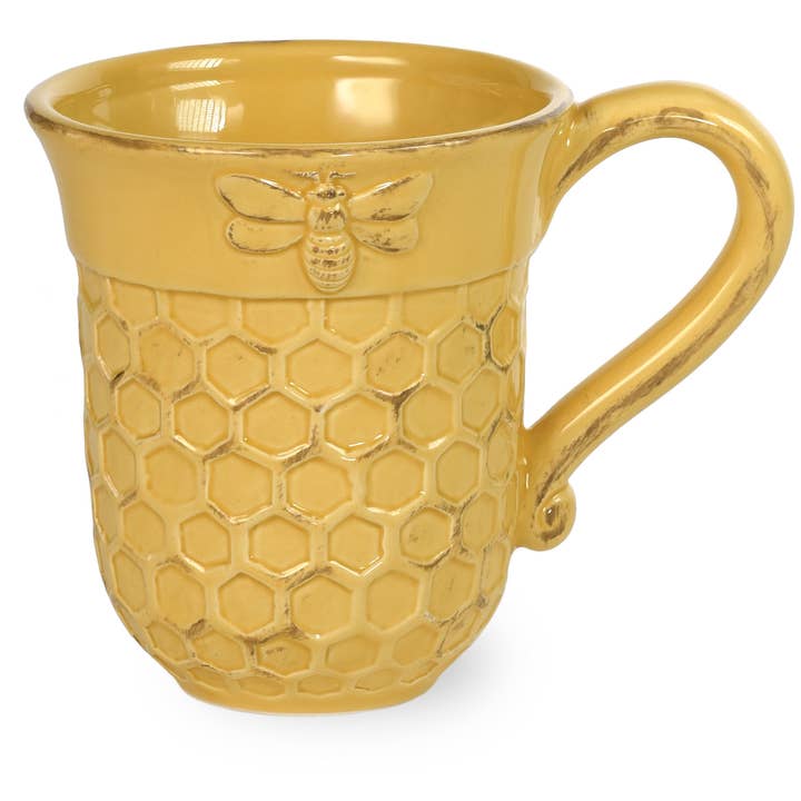 Boston International - Wholesale Coffee Mug - Honeycomb Ceramic Mug