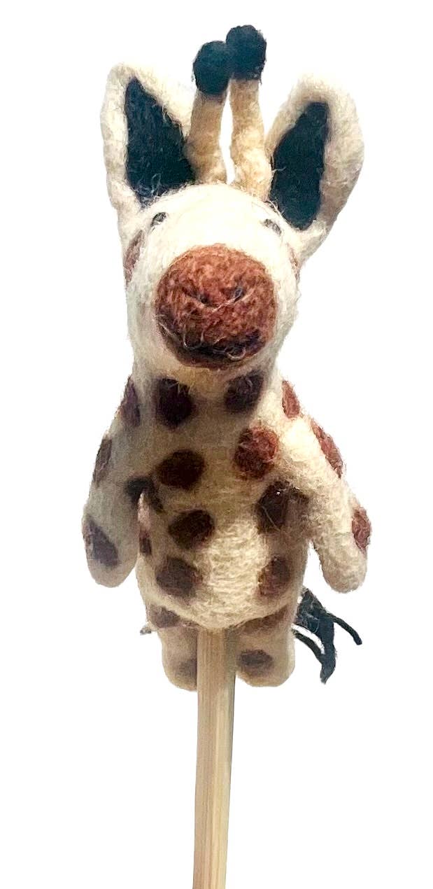 Giftsland - Venta al por mayor Marioneta de dedo - Niños y bebés - Marioneta de dedos de fieltro SAFARI7
