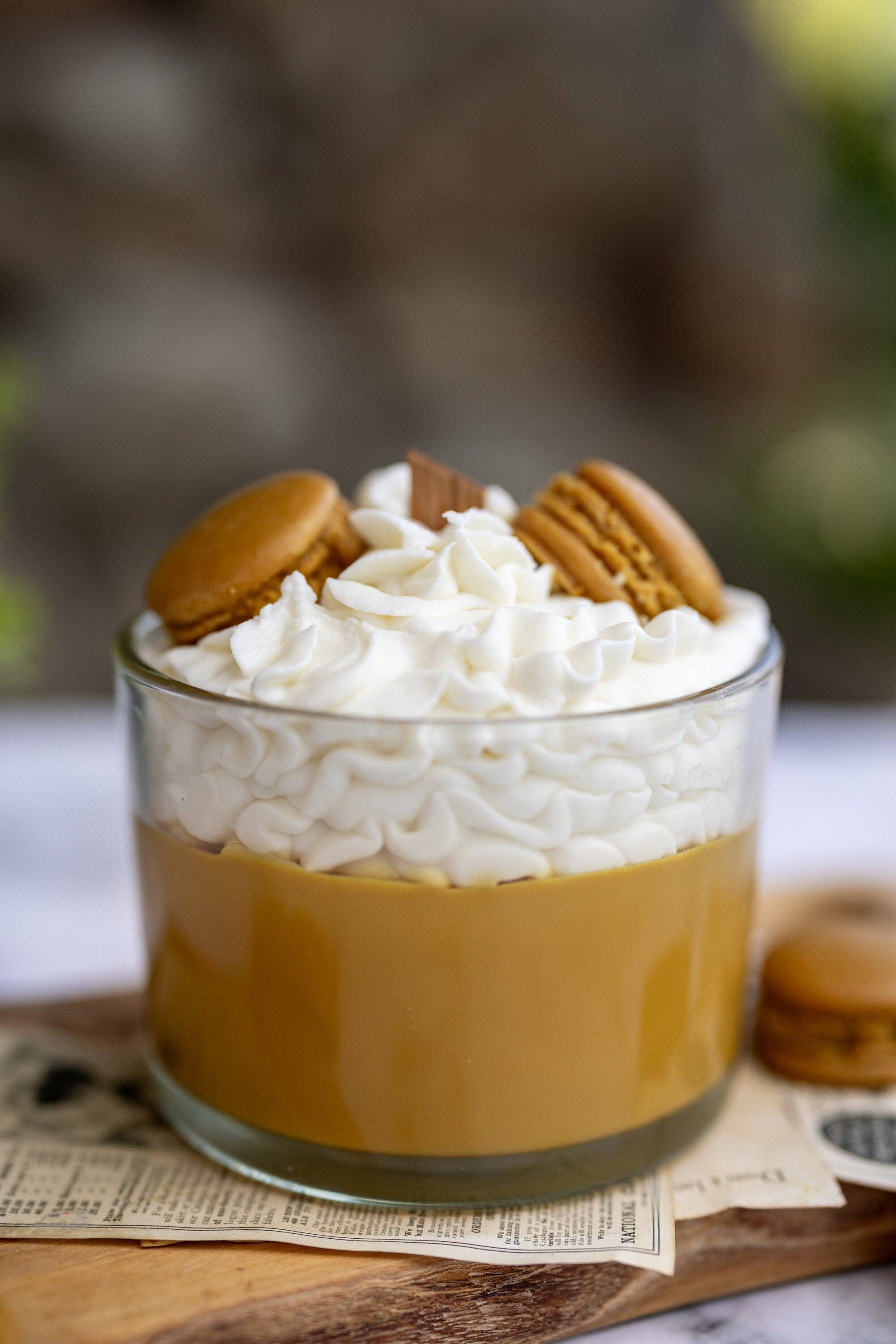 MySunshineCandless - Wholesale Novelty Candle - Espresso Scented Candle, Macaron Candle/Macaroons Candle/Whipped Candle/Dessert Candle/ Chocolate Candle/Gift for her/Macron Candle Soy Wax1