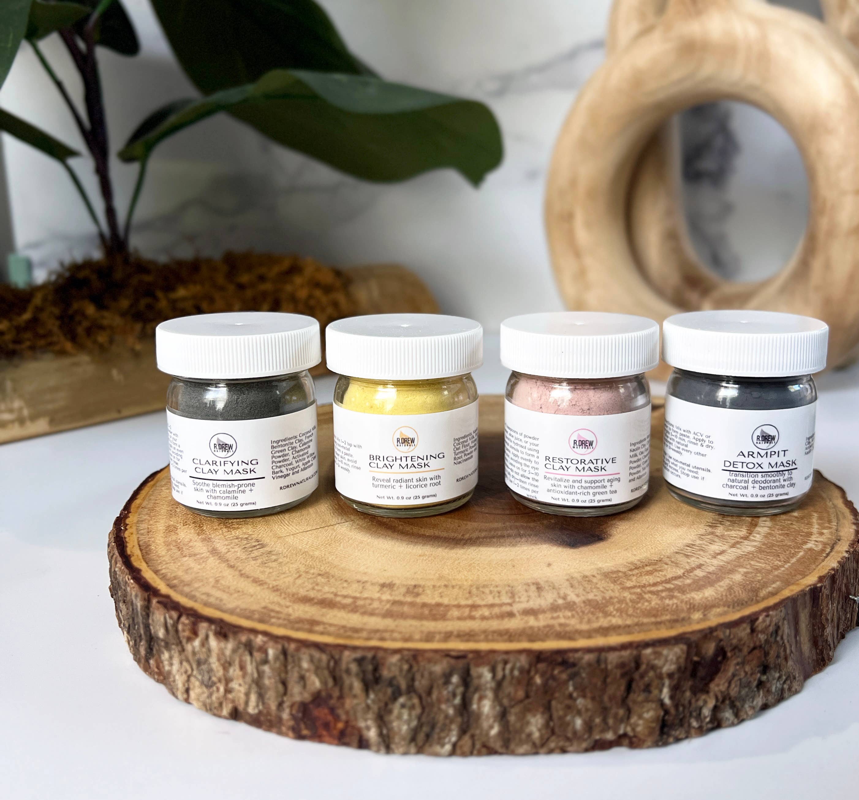 R. Drew Naturals, LLC - Wholesale Skincare face mask - Restorative Clay Mask2