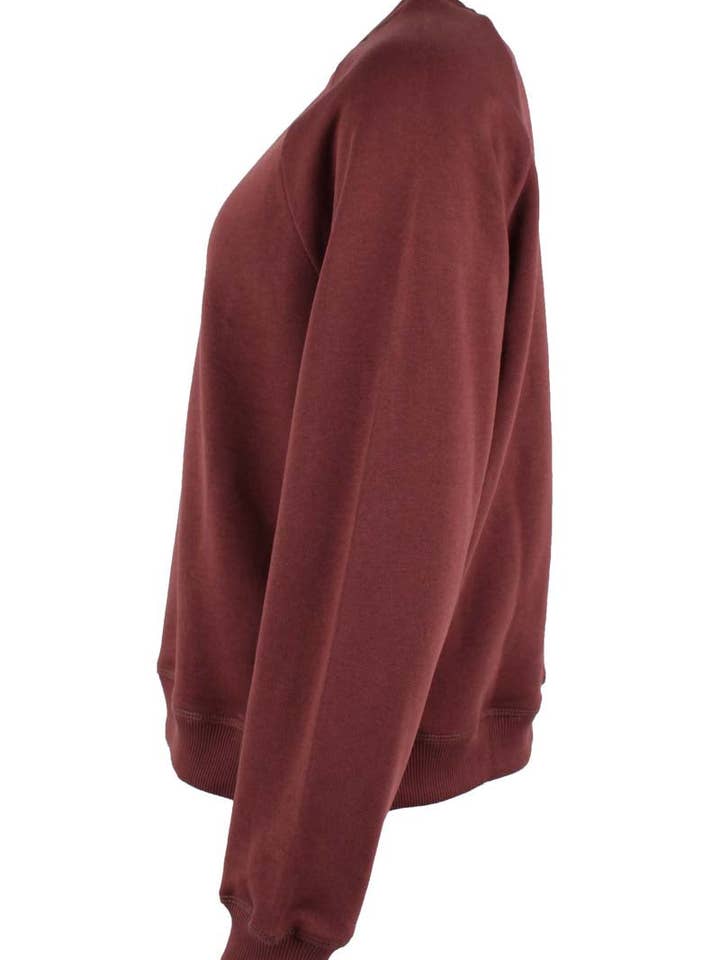 Danefae København - Wholesale Sweatshirt - Women's - Danemama Moleton Sweat Dark Red