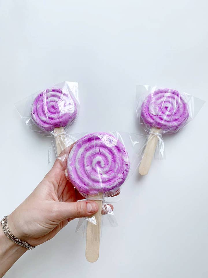 Lollipop Bubble bath for wholesale by La Bomba