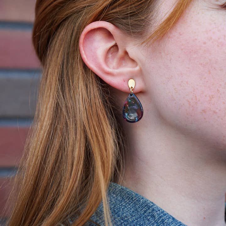 Spiffy & Splendid - Wholesale Dangle Earrings - Leah Earrings - Jeweled Twilight // Jewelry, Fall2