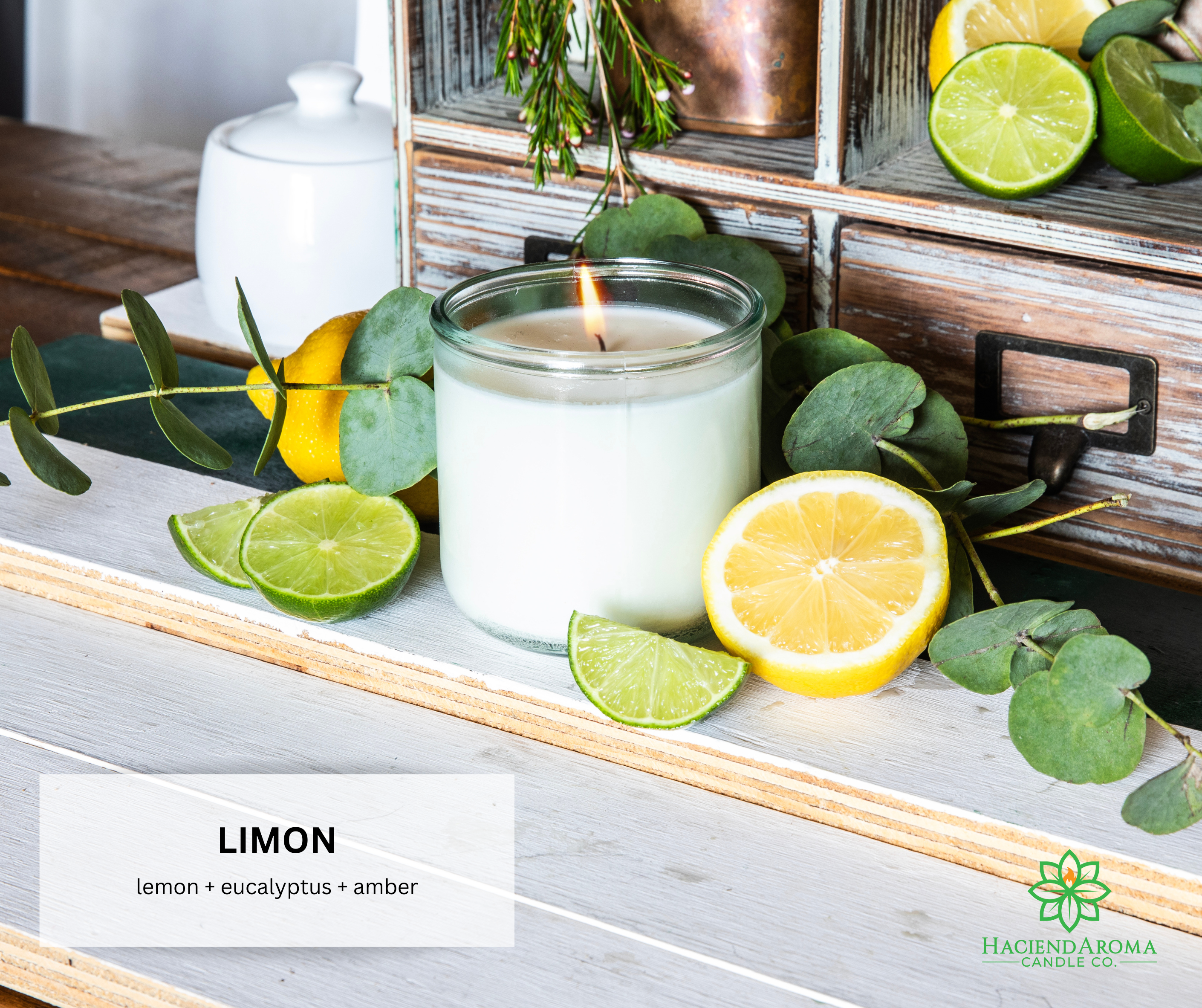 HACIENDAROMA - Wholesale Jar/Filled Candle - Sustainable Elegance: Premium Spanish Glass Jar Candle4