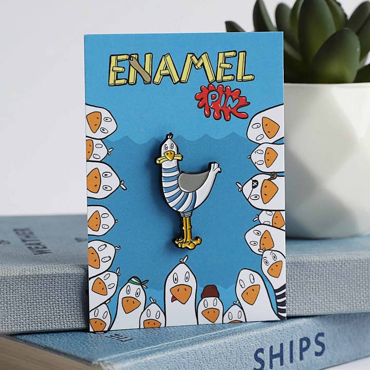 Who stole my chip?!? Pin Badge for wholesale by fortheloveofthenorth