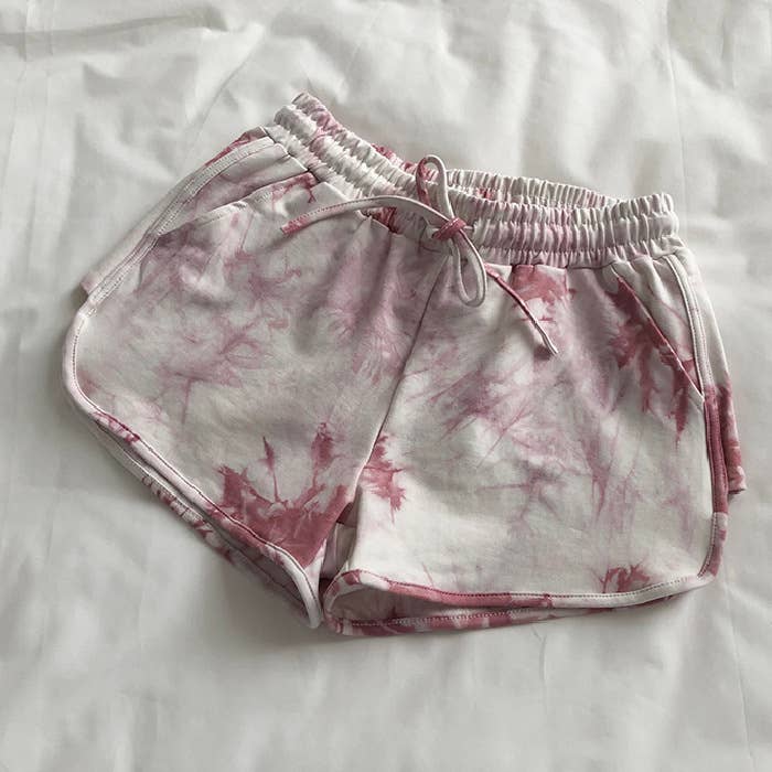 Rosa Clothing - Wholesale Shorts - Women's - Viral trendy Tie-Dye Camo athletic short