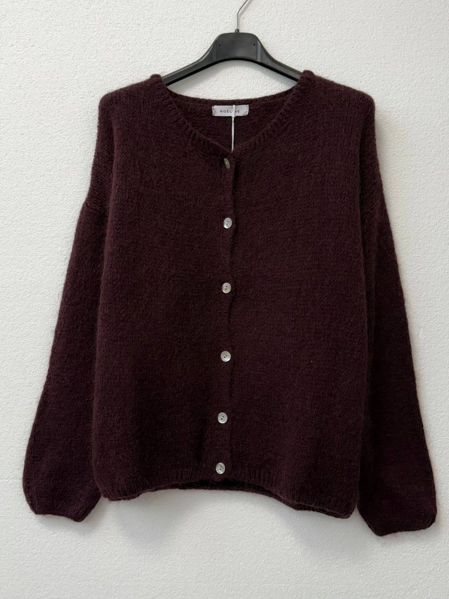 NOELINE - Wholesale Cardigan - Women's - Kid mohair and wool vest 753524