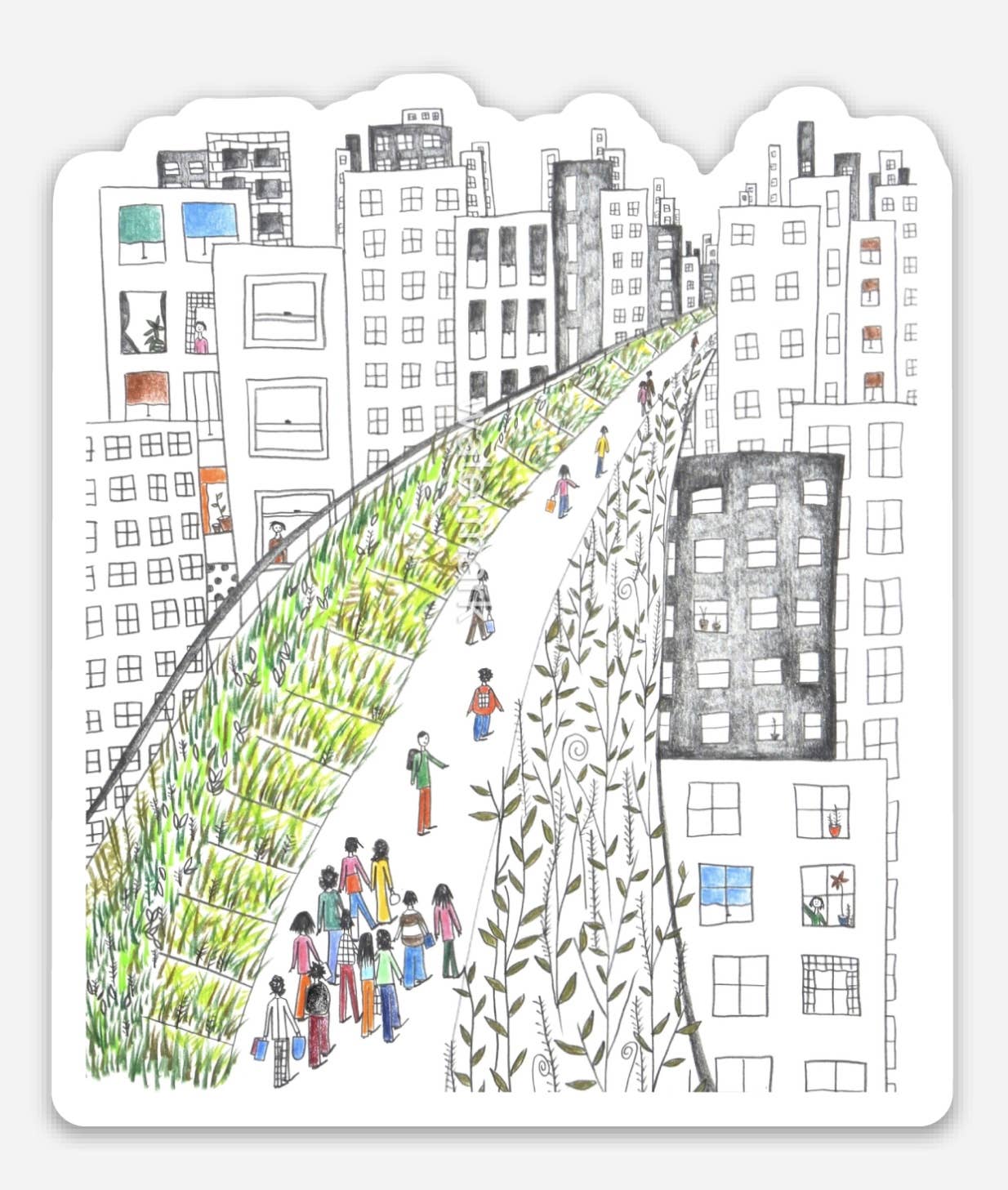 Natchie - Wholesale Sticker - Highline Sticker0