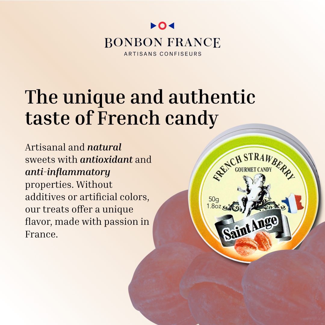 Bonbon-France - Wholesale Hard Candy - Saint-Ange Fraise1