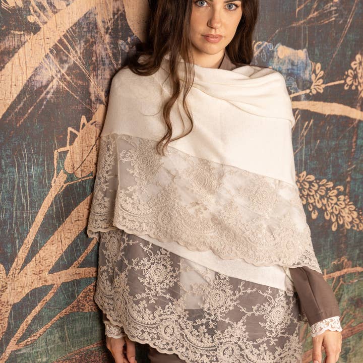 Stola Cachemirina Corinzio for engroshandel hos Chez Moi