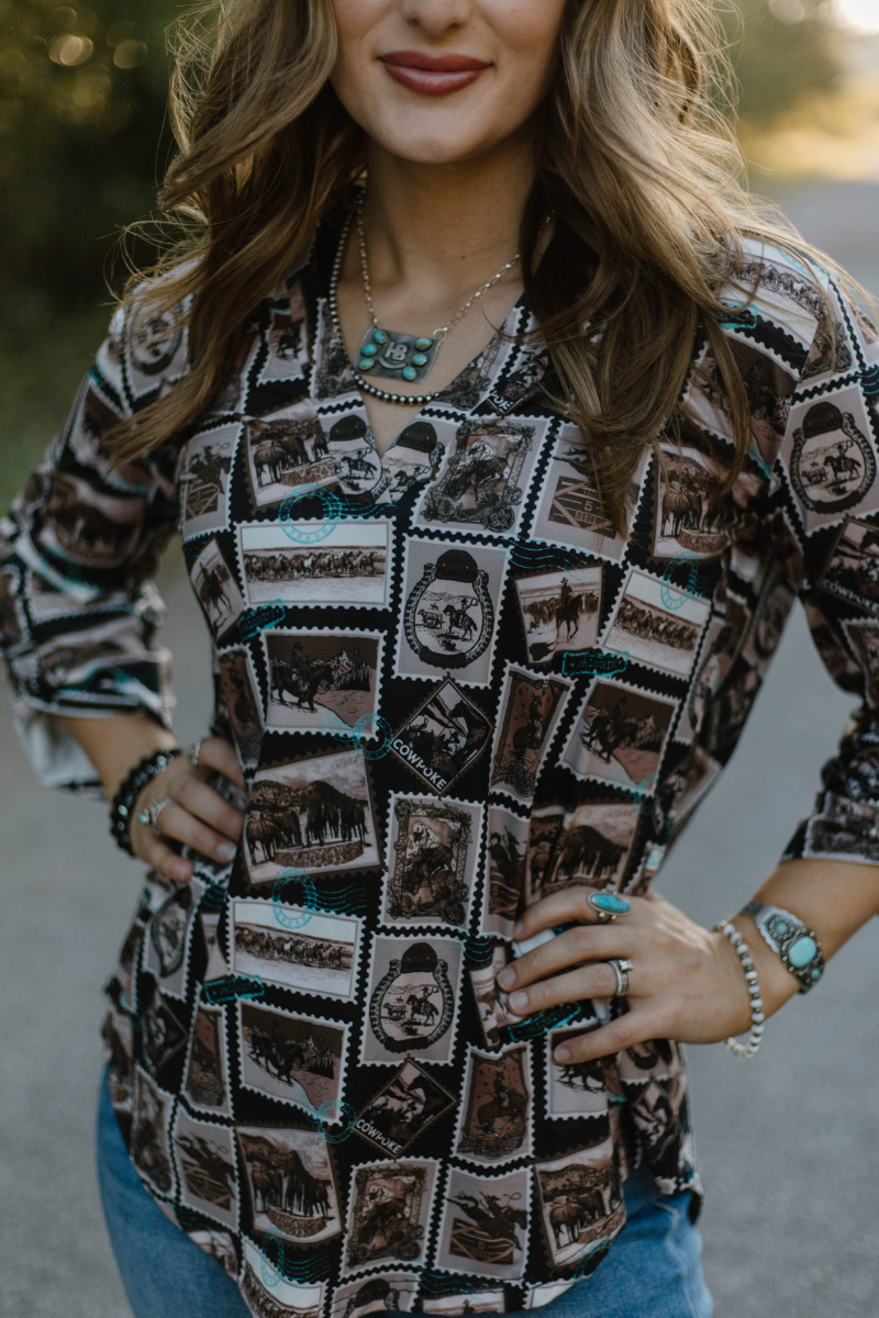 Sterling Kreek - Wholesale Blouse - Women's - Western Press Top1