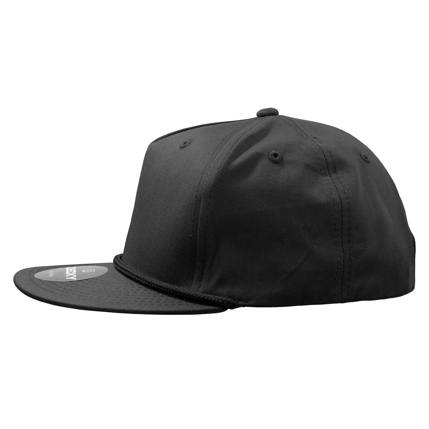 The Park Wholesale - Wholesale Flat-brimmed cap – Men's - Decky 1041 - Classic Flat Bill Golf Hat with Rope, Snapback16