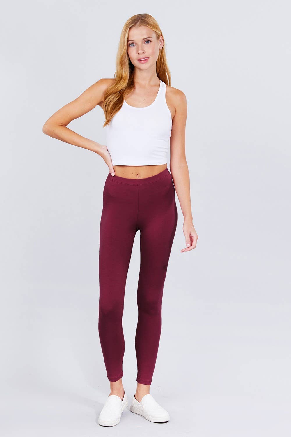 Active Basic | Active USA - Wholesale Athletic/Lounge Leggings - Women's - Cotton Spandex Leggings19