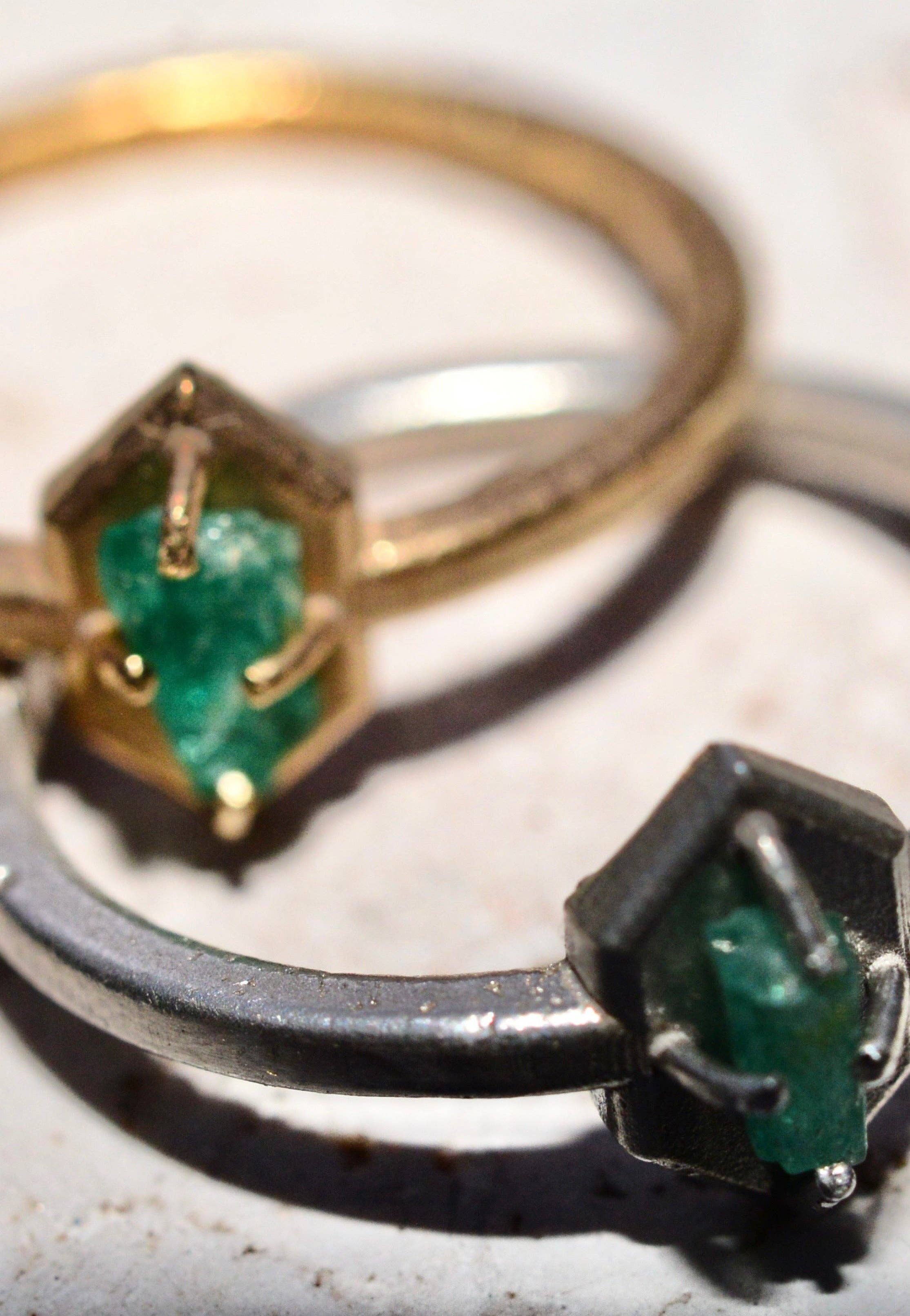 Montestruque - Wholesale Band/Stacked Ring - Emerald band2