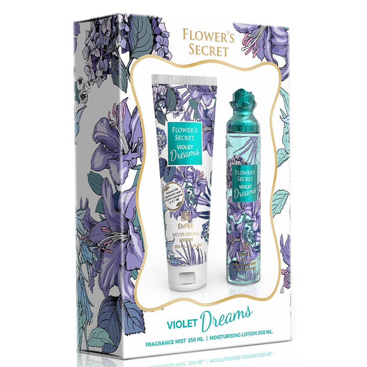 FRAGRANCE WHOLESALE LTD – wholesale Perfume gift set – EMPER Gift Set Flower'S Secret Violet Dreams1