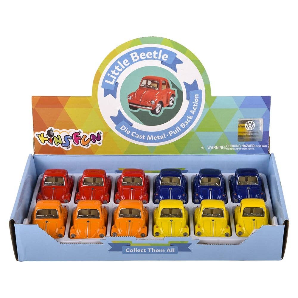 La Luna Bella - Toys - Vendita all'ingrosso Macchinetta/camioncino giocattolo - Bambini  - Giocattoli per auto VW Mini Beetle LLB Diecast Pull Back da 2"6