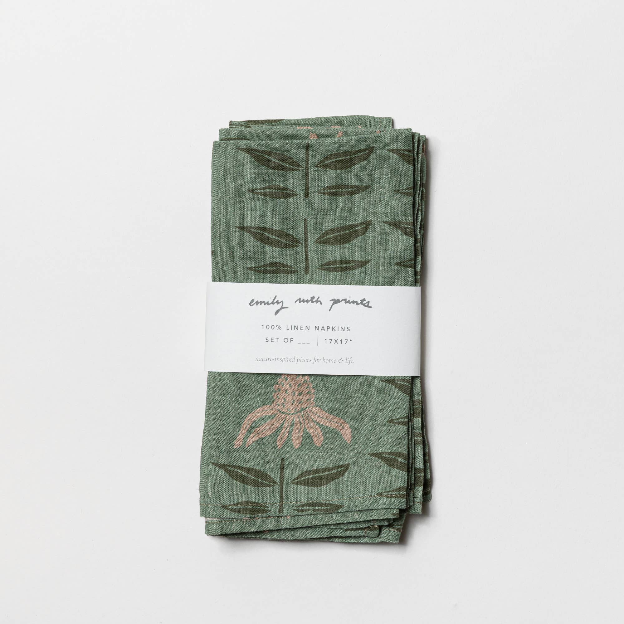 emily ruth prints - Wholesale Dinner & Cloth Napkin - Linen napkins (Set of 2)15