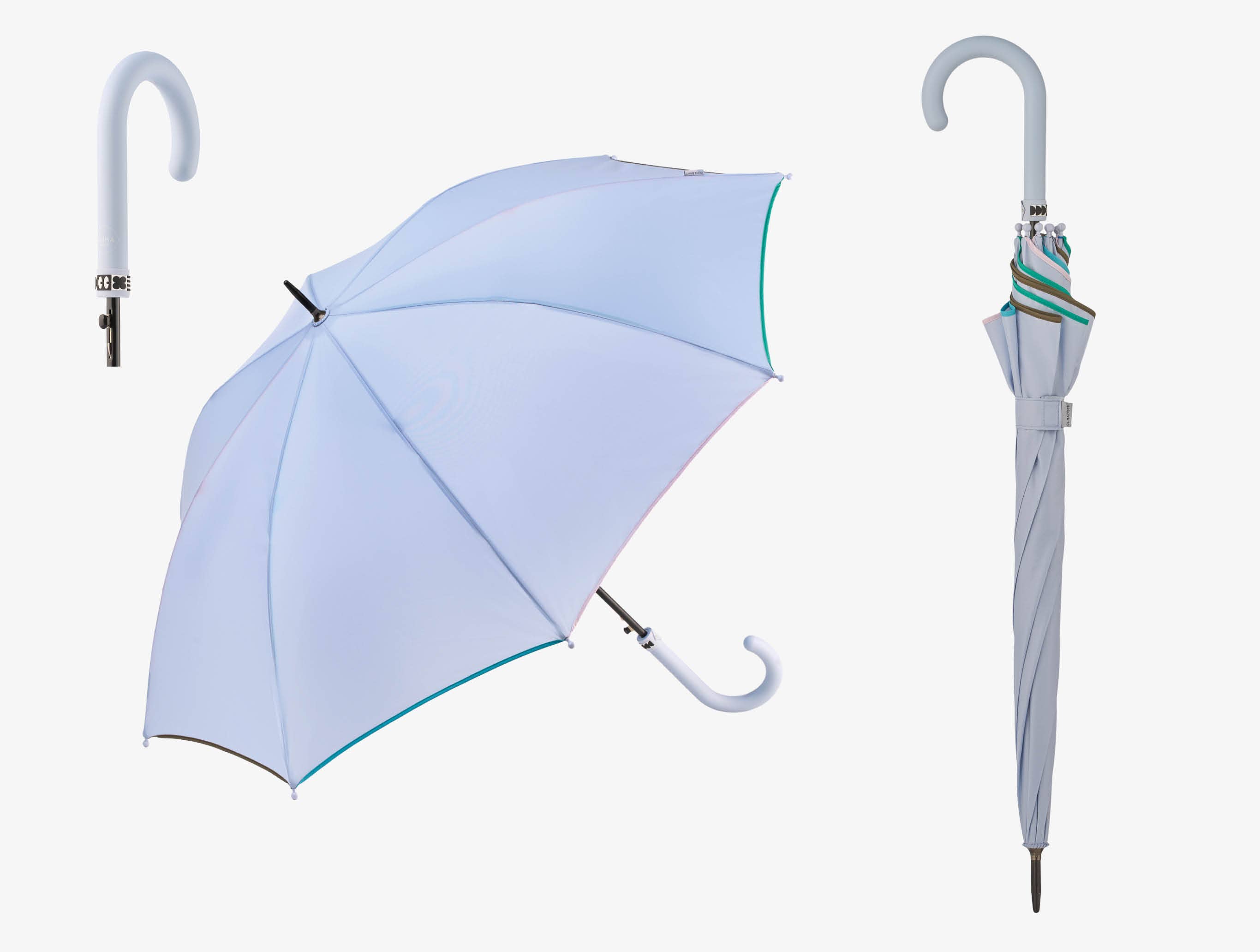 Mkr International - Wholesale Umbrella - Unisex - Long Auto Umbrella "Colors" | Bright and Colorful Ribs6
