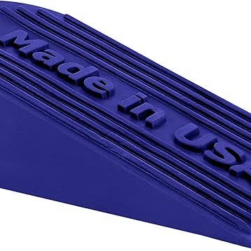 Marco Esra – wholesale Door stop – Large Rubber Door Stopper Made in USA - Door Stop Wedge for Carpet, Tile, or Concrete Floor, Door stoppers for Bottom of Door -Heavy Duty for Commercial & Home Use - 6.5 x 2.75 x 1.9 Inches - Red4
