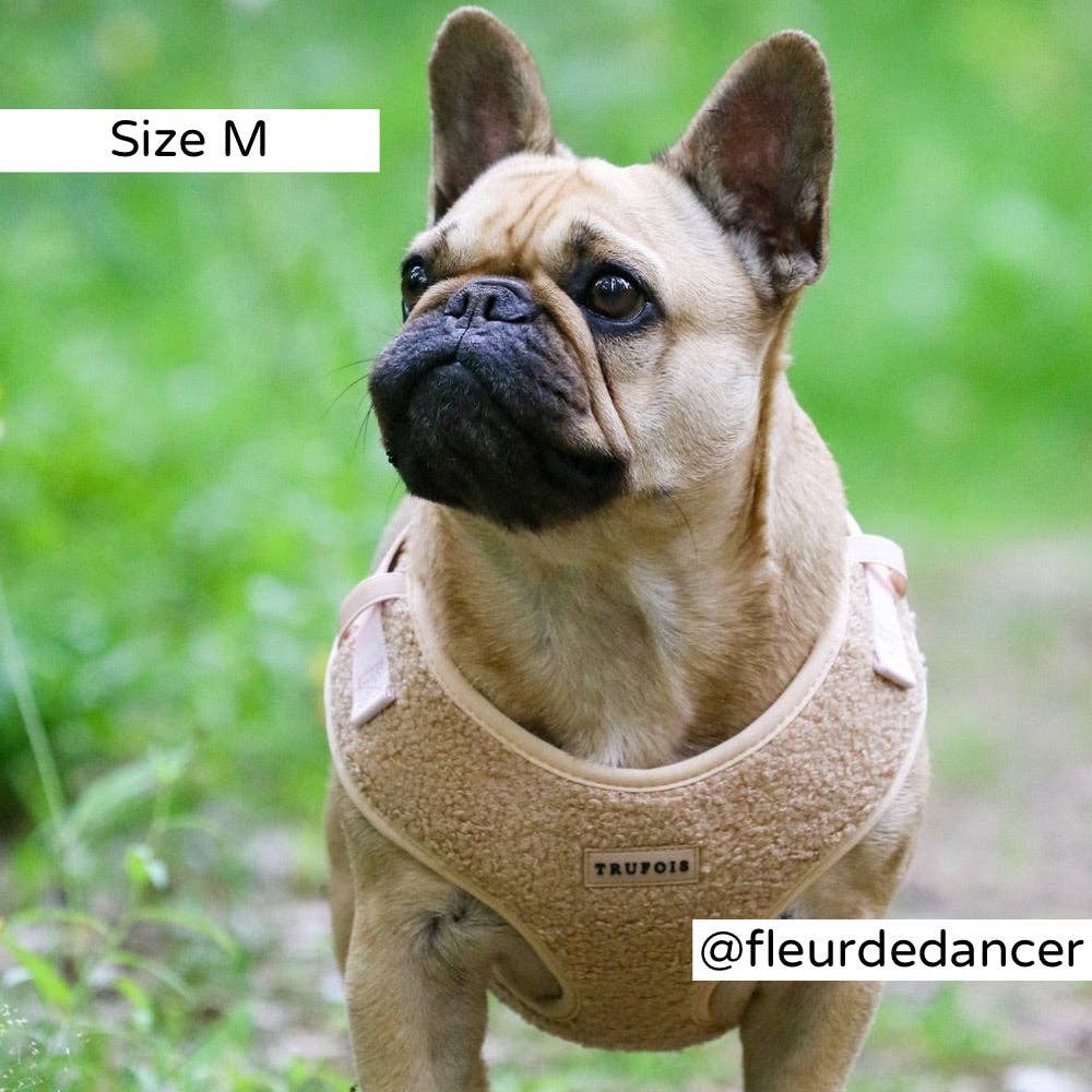 Trufois – wholesale Sele - Hund – Teddy Lite koppelsele – Cappuccino3