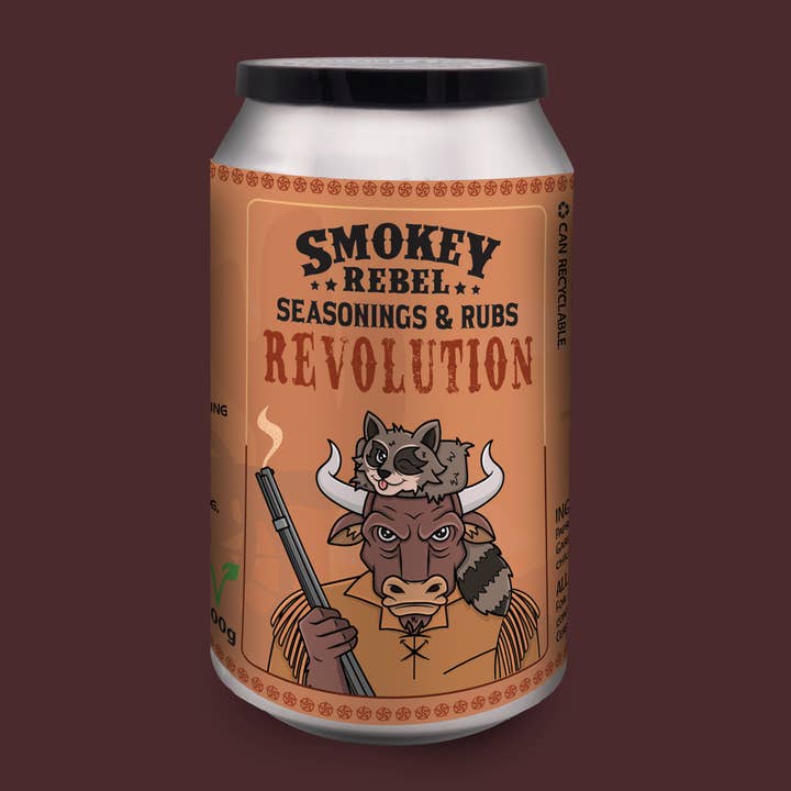 Smokey Rebel - Wholesale Rub - Revolution Beef Rub7