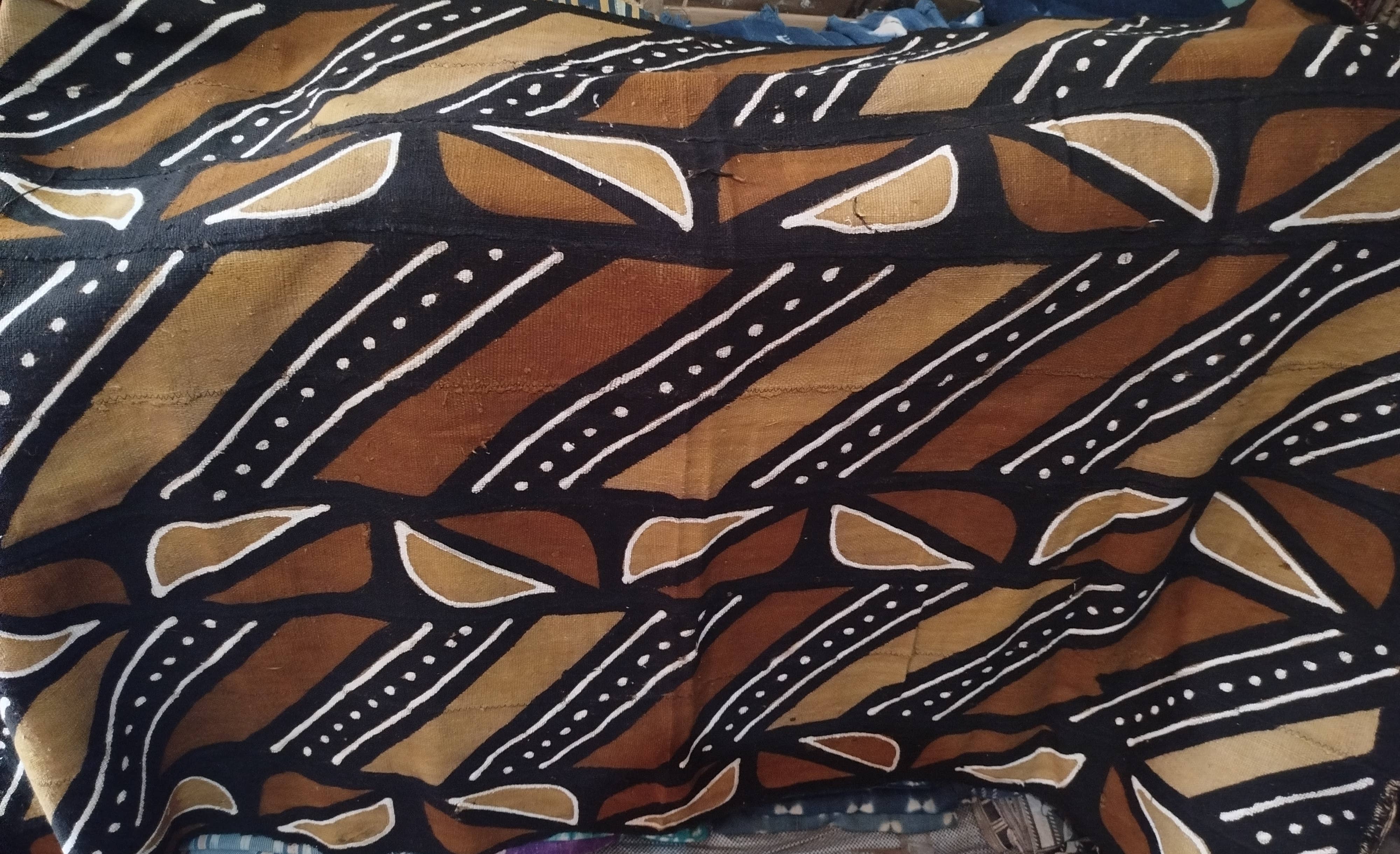 African Craft Collection - Wholesale Throw blanket - African Mudcloth Throws 9