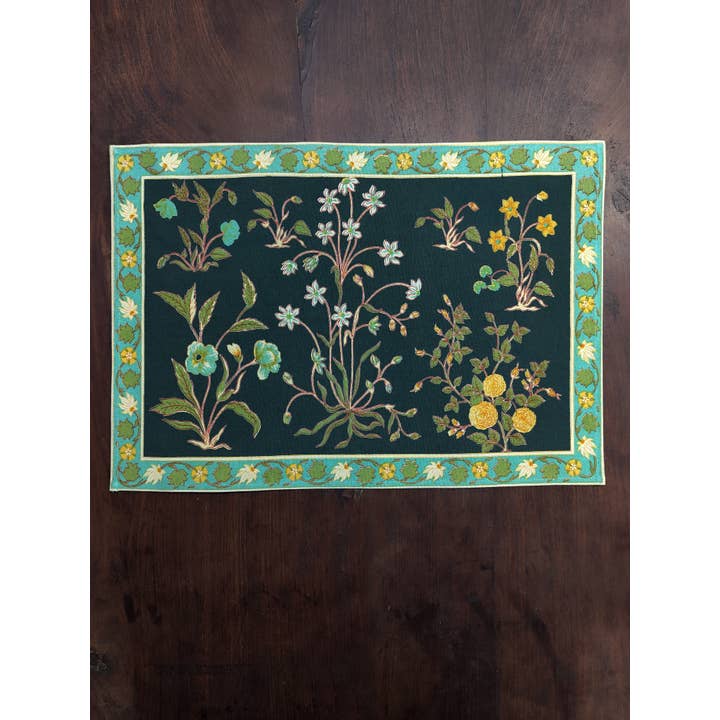 Handprint - Wholesale Placemat - Garden Emerald Green Placemat