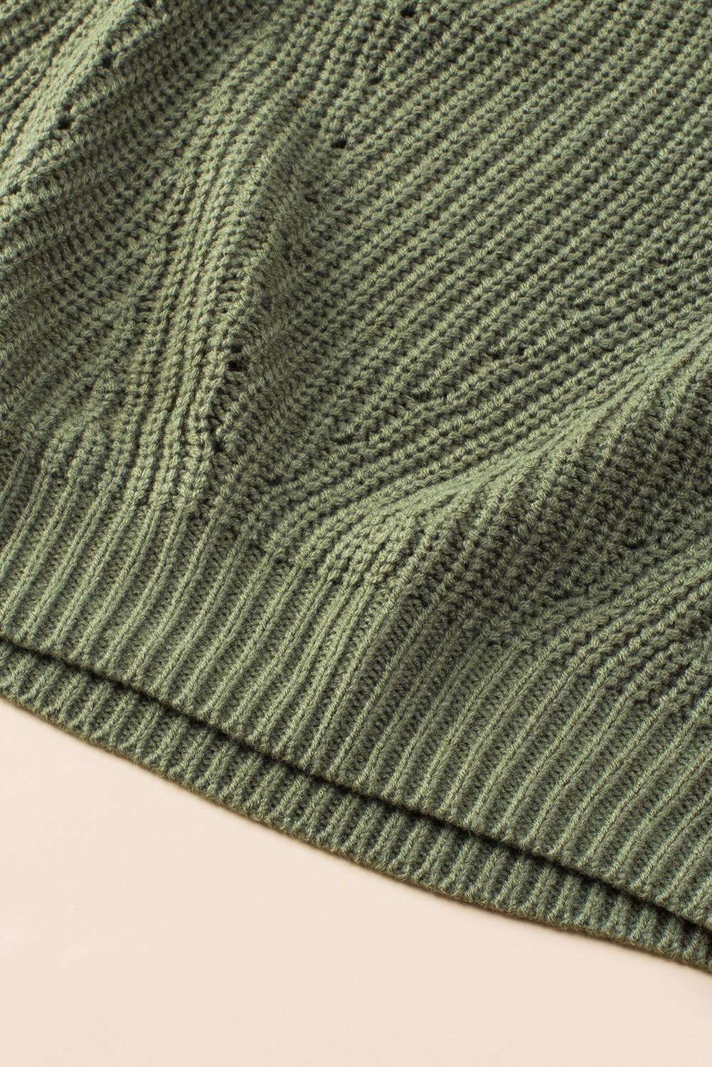 FULL TIME PURCHASE - Wholesale Knit Sweater - Women's - Hollow-out Puffy Sleeve Knit Sweater20