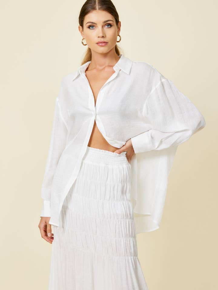 Frankie-knap nede for engroshandel hos Line & Dot