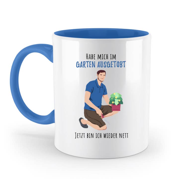 GARTENFAN - Wholesale Coffee Mug - I let off steam in the garden for him - cup3