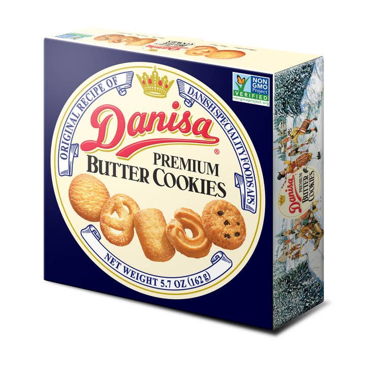 Danisa Premium Butter Cookies– 8 Boxes/Case, 5.7oz(162g) for wholesale by Takari International, Inc.