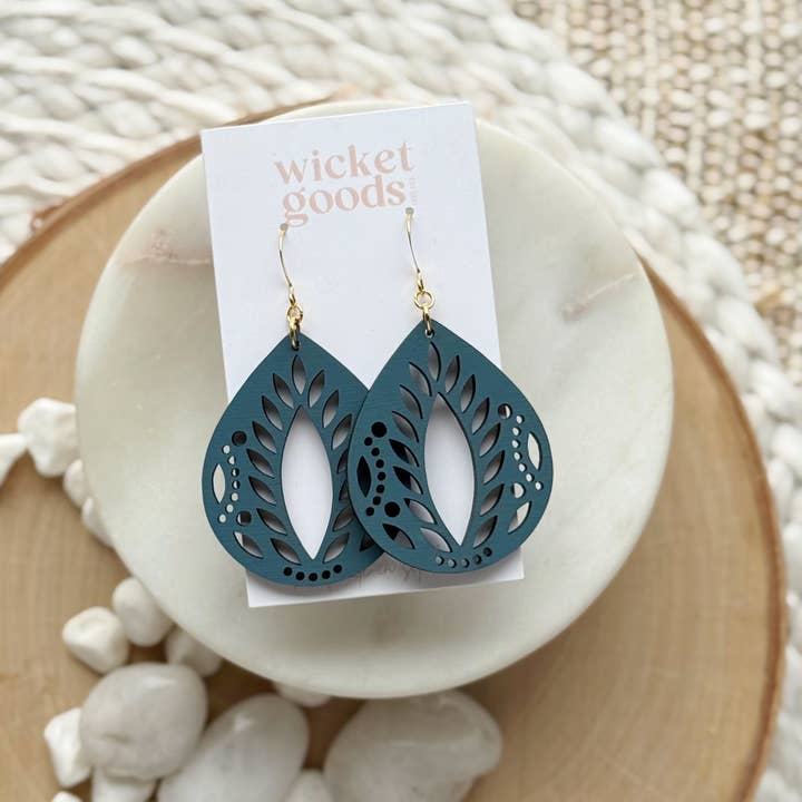 Wicket Goods - Wholesale Dangle Earrings - Plume | Stormglass2
