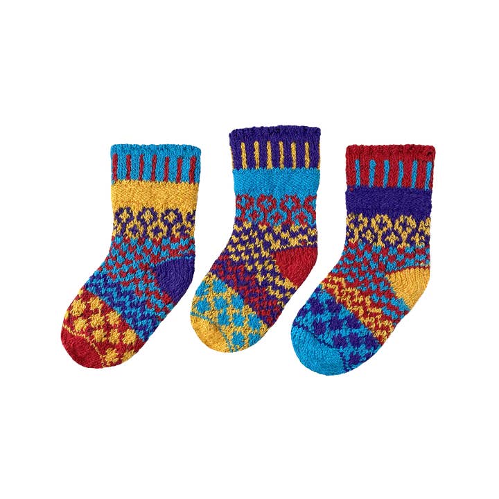 Firefly 3 Pack Baby Socks for wholesale by Solmate Canada