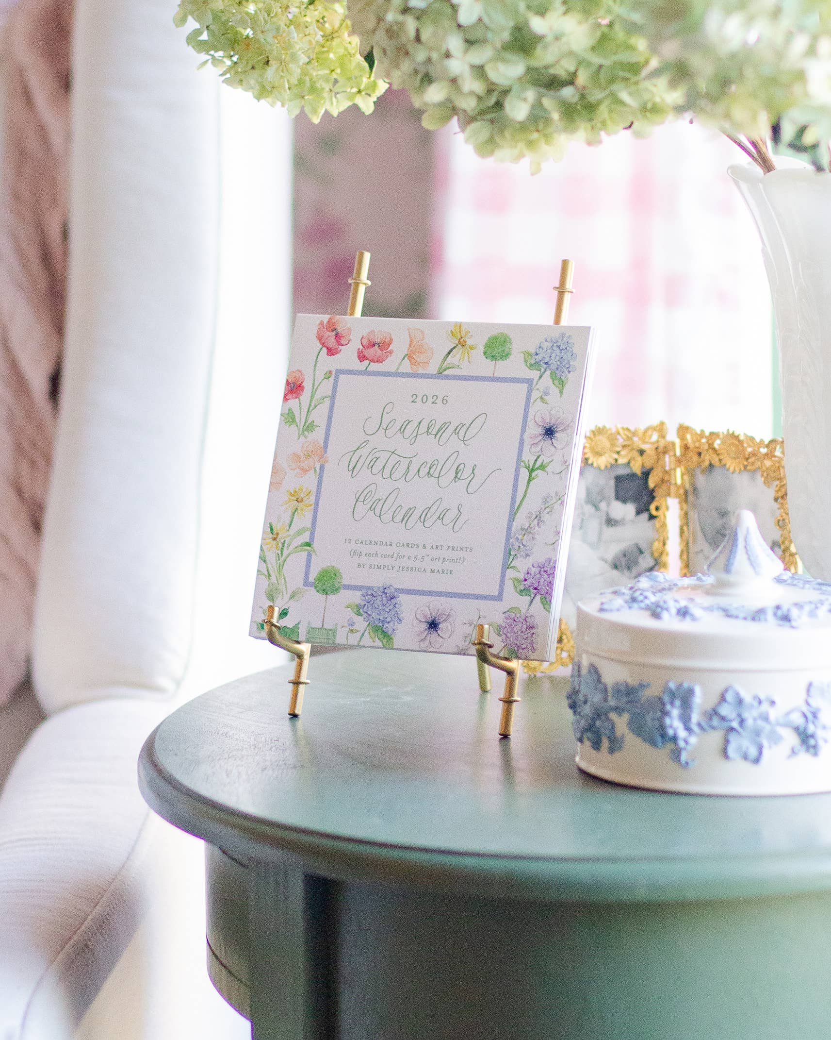 Simply Jessica Marie - Wholesale Calendar - 2026 Seasonal Watercolor Calendar11