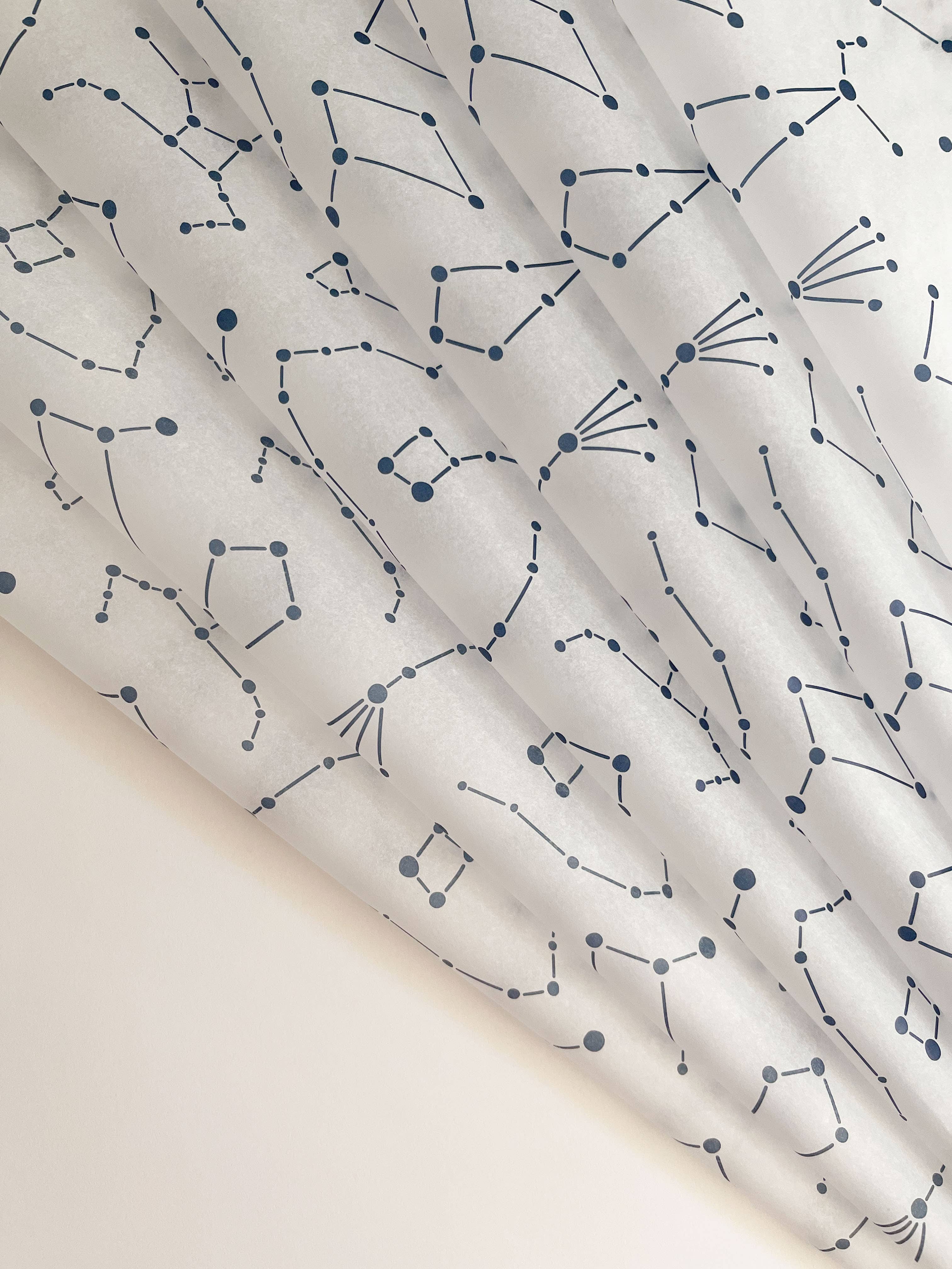 Sablewood Paper Company - Wholesale Tissue Paper - Constellations Tissue Paper – Pack of 62