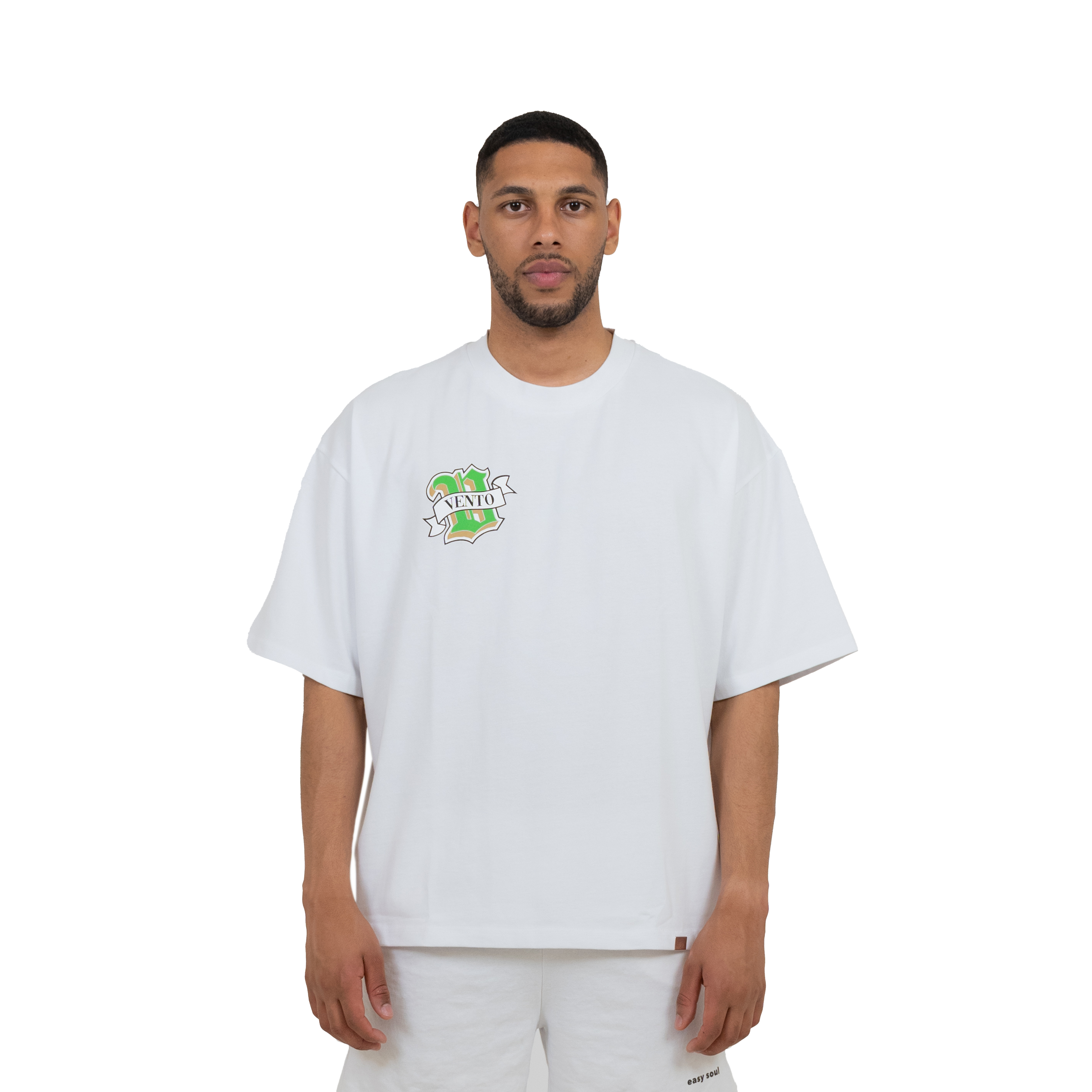 Vento Clothing - Wholesale Screen Printed T-Shirt - Unisex - V-LOGO SHIRT2