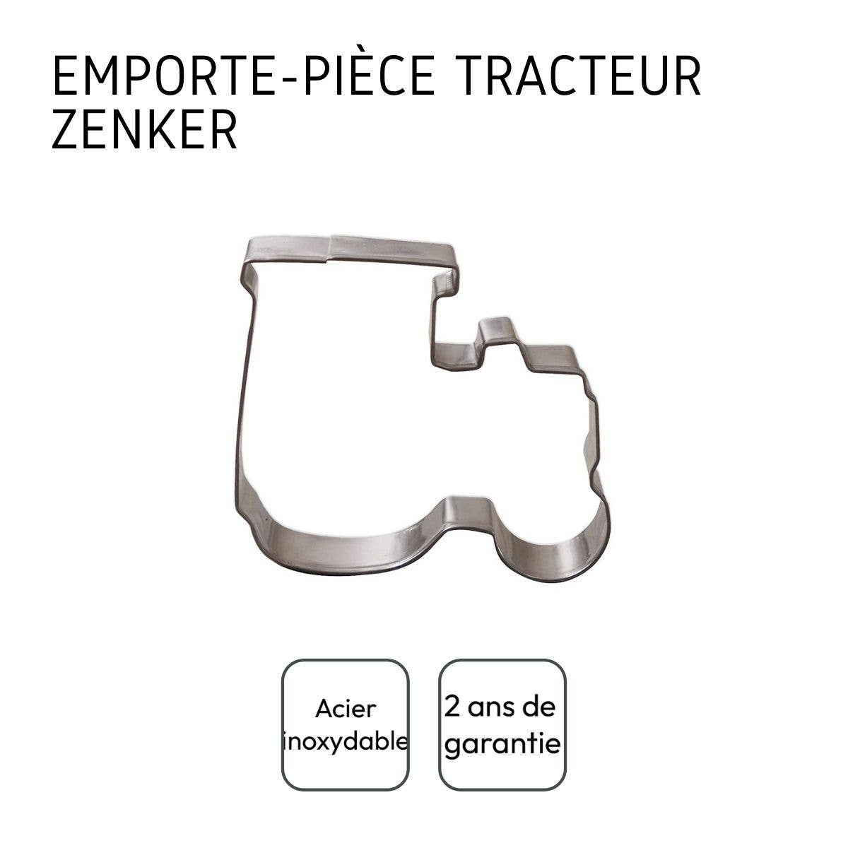 Zenker - Wholesale Kitchen Tool/Gadget - Stainless steel cookie cutter in the shape of a Zenker tractor4