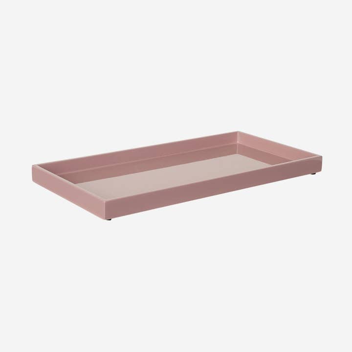 Lacquer Tray Old Rose12.5 x 6 inch for wholesale by Oi Soi Oi