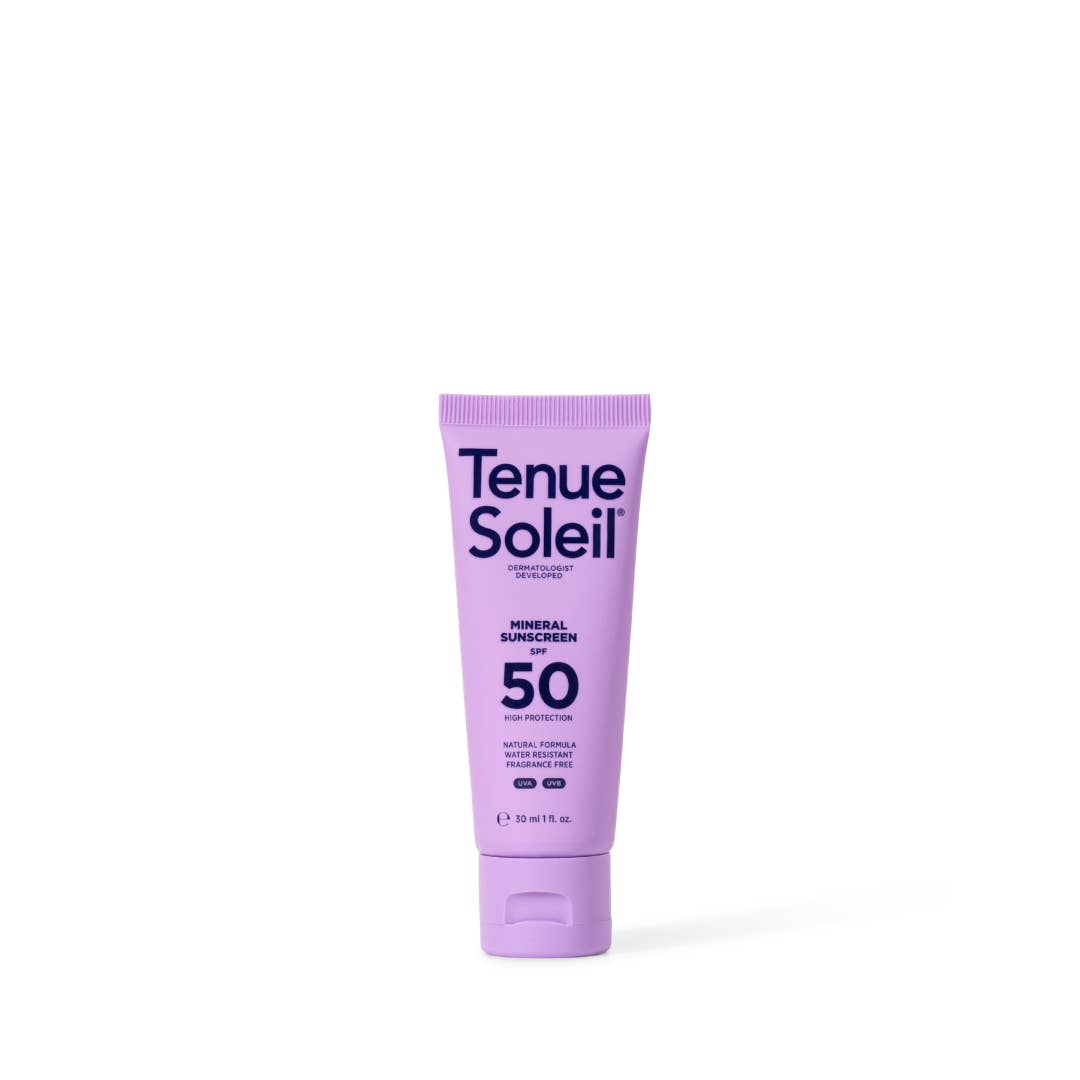 Tenue Soleil - Wholesale Sunscreen - SPF50 Mineral Sunscreen 30ml